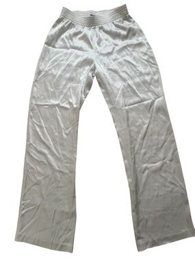 Babaton Wide Leg Cream Pants